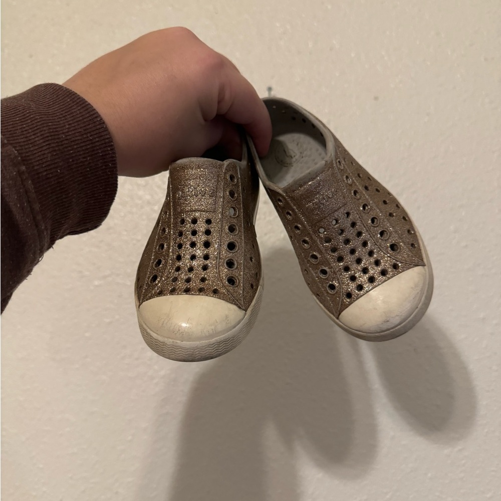 Champagne Glitter Toddler Jefferson Bling Natives